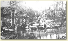 Wartime view of Crawfish Springs.