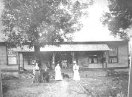 19th Century View of the Julia Davis House